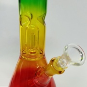 BONG PYREX RASTA 21CM P187