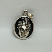 COLGANTE DE PLATA BUDA 