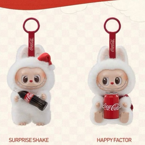 PELUCHE LABUBU COCACOLA  BUBU2