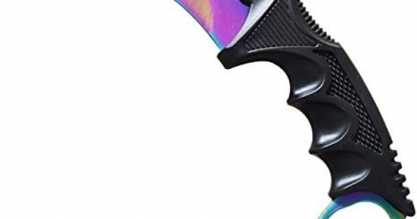 CUCHILLO KARAMBIT TORNASOLADO