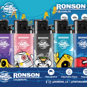 ENCENDEDOR RONSON DISEÑOS NUEVOS