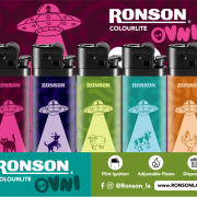 ENCENDEDOR RONSON DISEÑOS NUEVOS