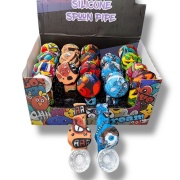 PIPA SILICONA DE DISEÑO CON TAPA T916