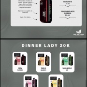 VAPER 20K DINNER LADY T433
