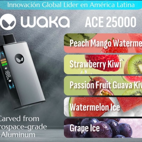 VAPE WAKA ACE 25000 PUFF T529